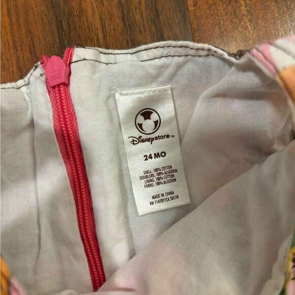 Disney Store vintage Mickey Mouse Minnie Mouse patchwork pattern dress - Picture 6 of 6